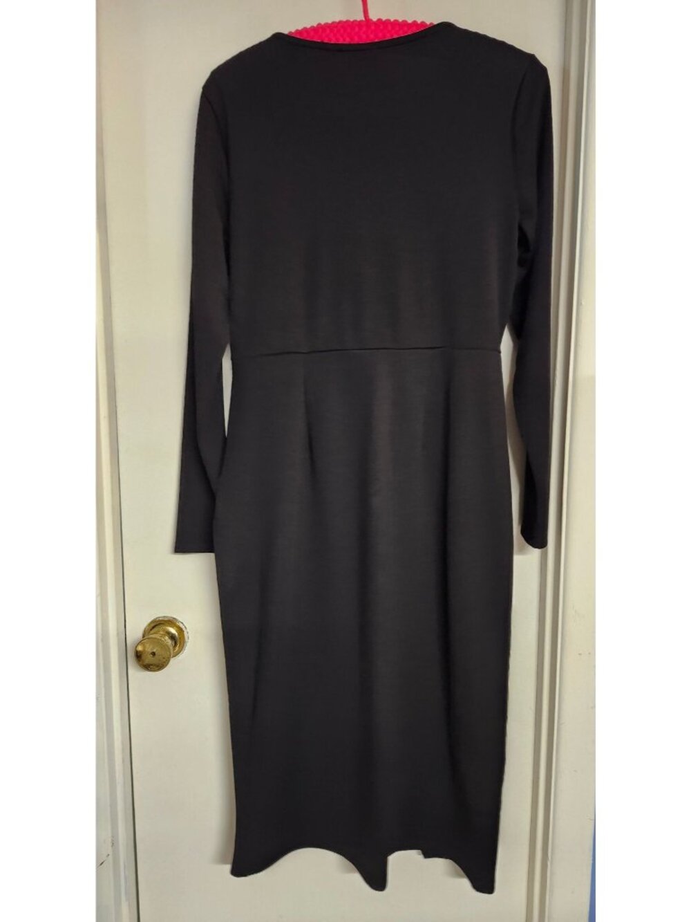 NWT Wonderly Sz Medium LBD Long Sleeve Size M Black Dress - Picture 5 of 7
